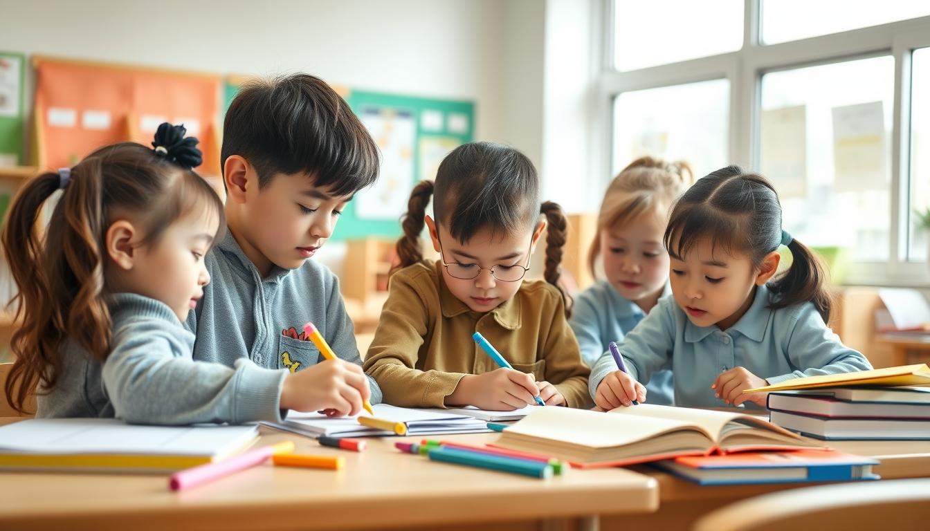 Modern university campus for students